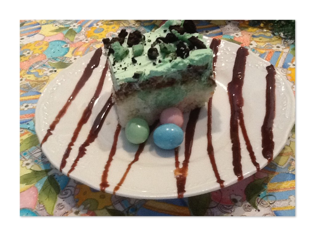 Grasshopper cake