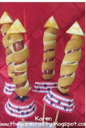 Hot dog rockets