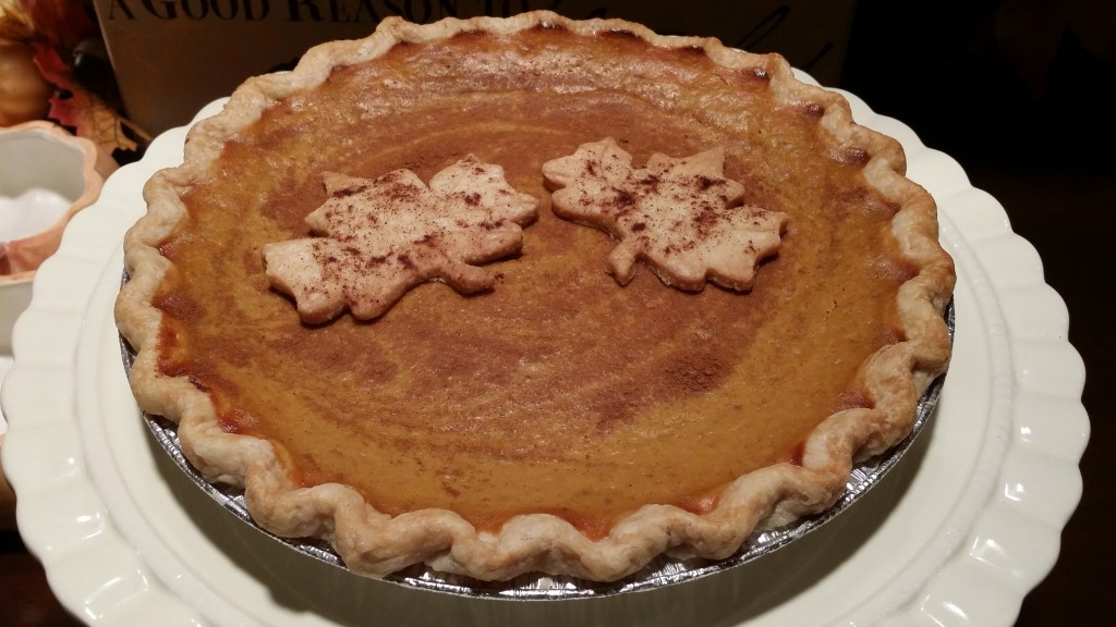 pumpkin pie whole