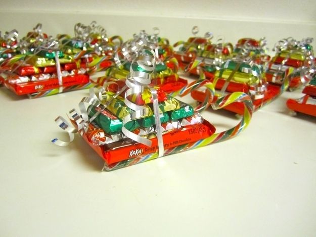 Candy sleighs